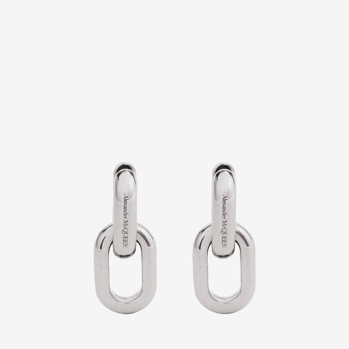 ALEXANDER MCQUEEN - Peak Chain Earrings - Item 780966J160N1500